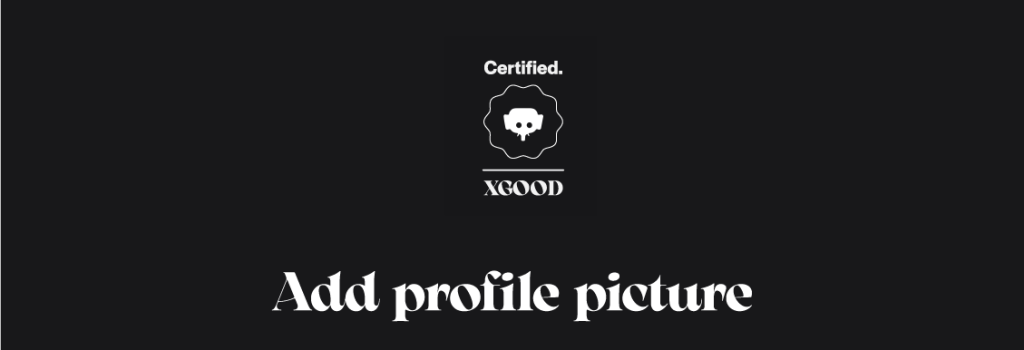 Add profile picture Add profile picture