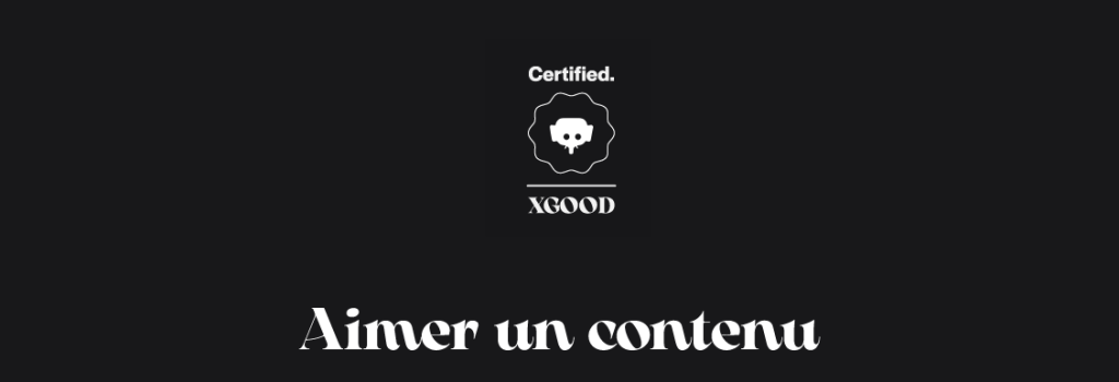 Aimer un contenu Aimer un contenu