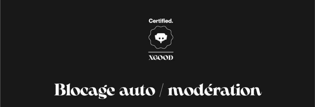 Blocage auto modération