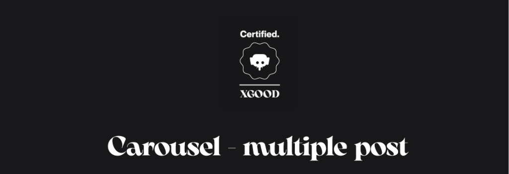 Carousel – multiple post Carousel - multiple post