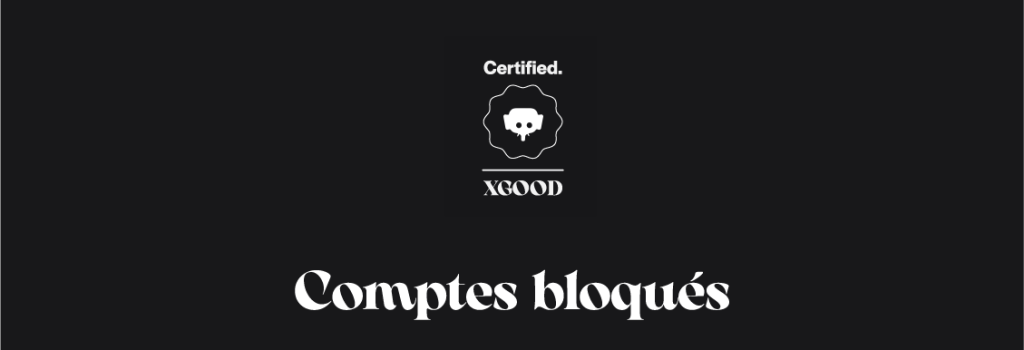Comptes bloqués