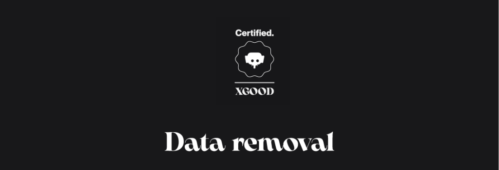 Data removal Data removal