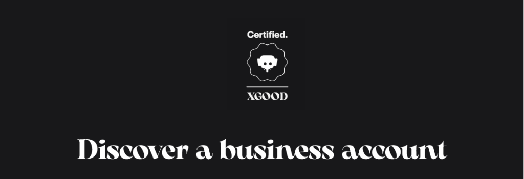 Discover a business account Discover a business account