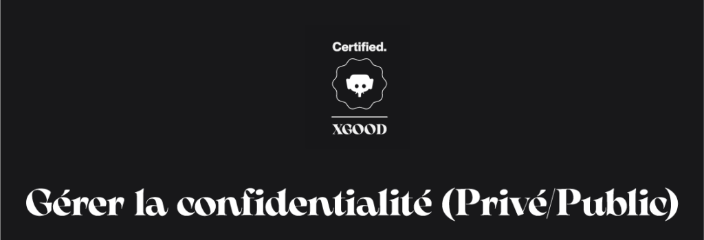 Gérer la confidentialitéPrivé Public Gérer la confidentialitéPrivé Public