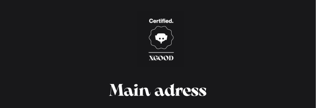 Main adress Main adress