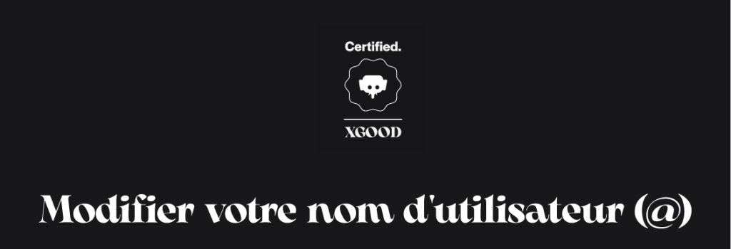 Modifier votre nom d'utilisateur