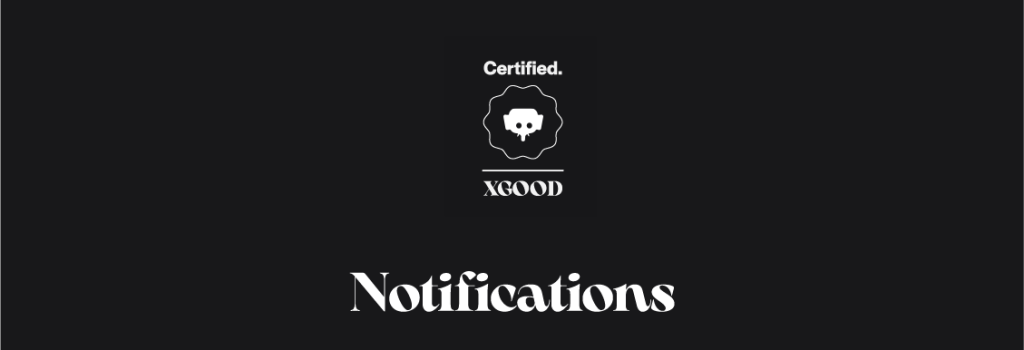 Notifications Notifications