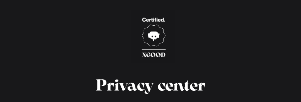 Privacy center Privacy center
