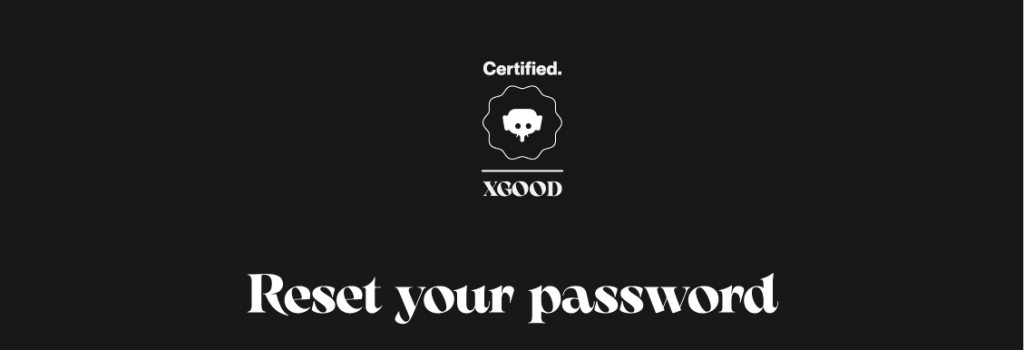 Reset your password Reset your password